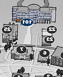 gateway building map